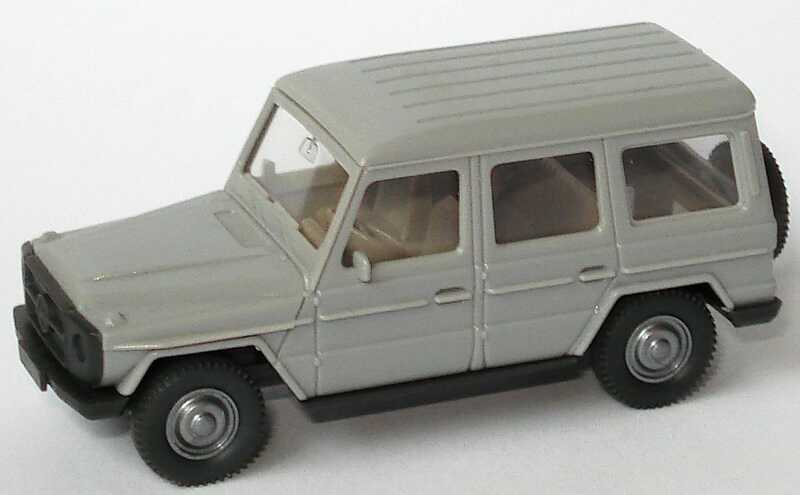 Foto 1:87 Mercedes-Benz 230G lang hellgrau Wiking 12266