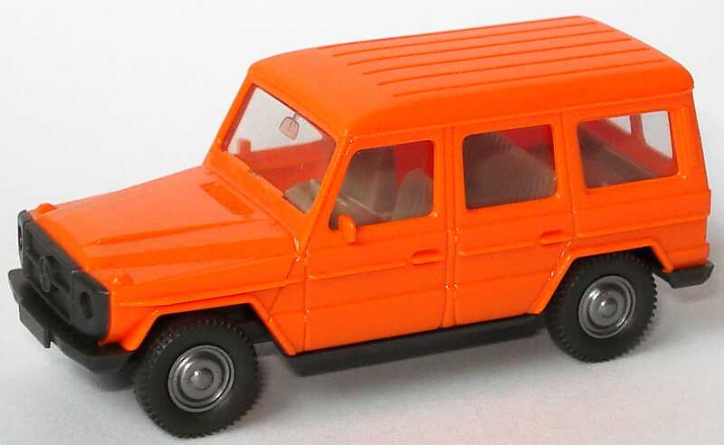 Foto 1:87 Mercedes-Benz 230G lang orange Wiking 12266