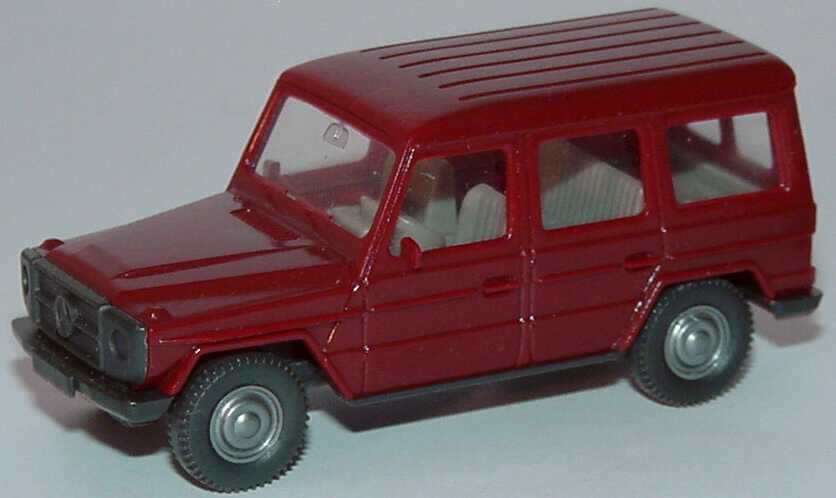 Foto 1:87 Mercedes-Benz 230G lang weinrot Wiking 12266