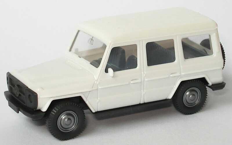 Foto 1:87 Mercedes-Benz 230G lang weiß Wiking 12266