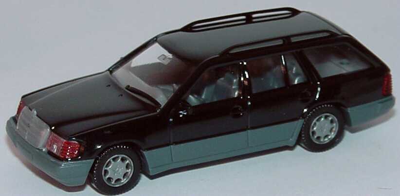 Foto 1:87 Mercedes-Benz 230TE (S124) Facelift schwarz Wiking 154