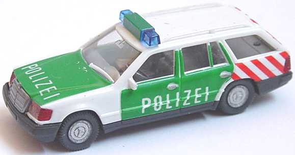 Foto 1:87 Mercedes-Benz 230TE (S124) Autobahnpolizei Wiking 22103