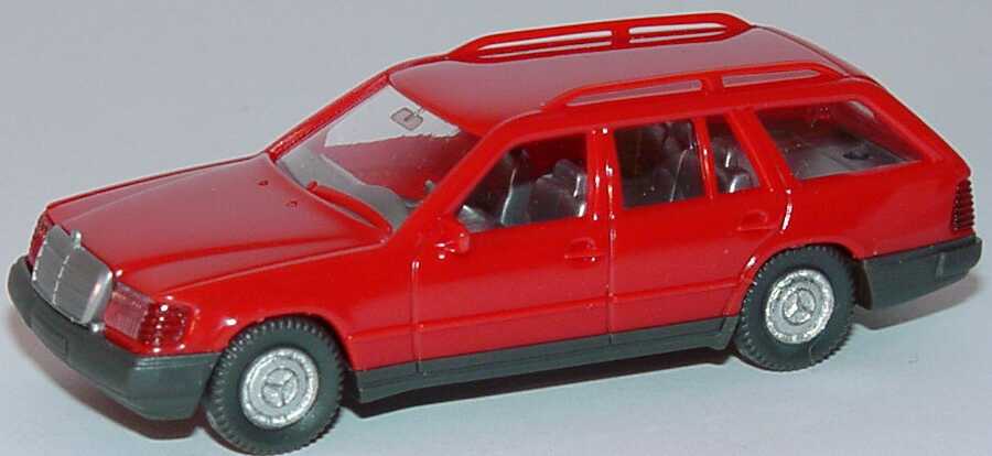 Foto 1:87 Mercedes-Benz 230TE (S124) rot Wiking 154