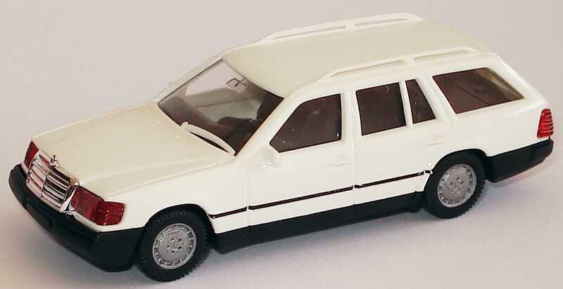 Foto 1:87 Mercedes-Benz 230TE (S124) weiß Wiking 15401