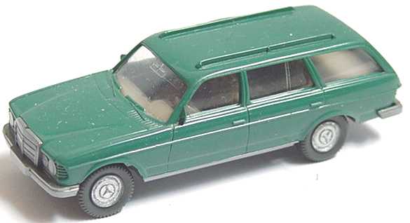 Foto 1:87 Mercedes-Benz 250T (S123) patinagrün (Mängel) Wiking