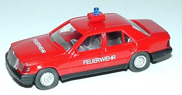 Foto 1:87 Mercedes-Benz 260E (W124) Feuerwehr Wiking 16600