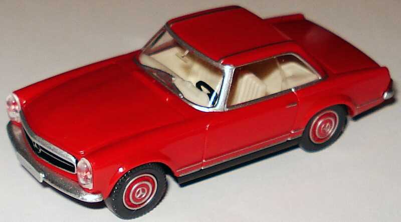Foto 1:87 Mercedes-Benz 280SL Coupé (Pagode) altrot Wiking 834