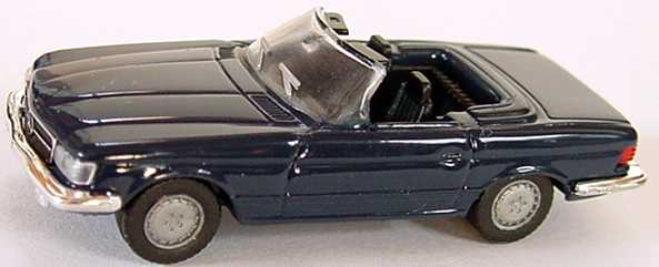 Foto 1:87 Mercedes-Benz 280SL (R107) dunkelblau herpa 022859