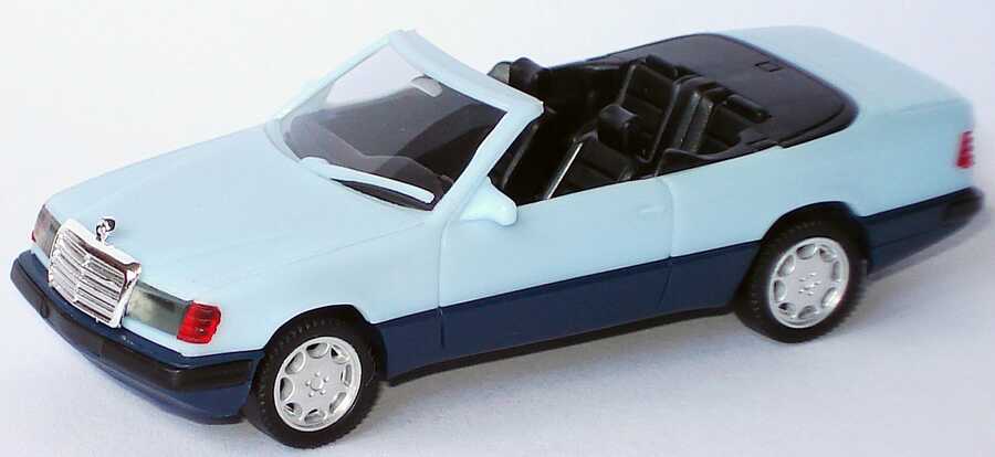 Foto 1:87 Mercedes-Benz 300CE-24 Cabriolet hellblau herpa 021128