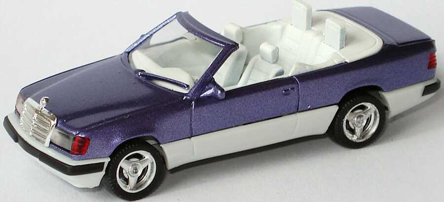 Foto 1:87 Mercedes-Benz 300CE-24 Cabriolet lila-met. mit Brabusfelgen (Fremdlackierung) herpa 031127