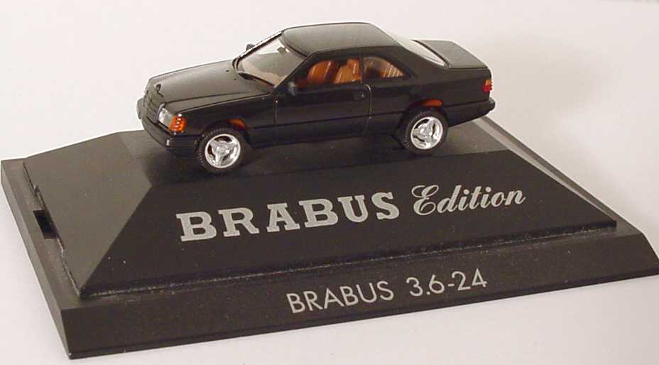 Foto 1:87 Mercedes-Benz 300CE 3.6-24 Brabus (C124) Facelift schwarz (Brabus-Edition) herpa