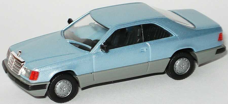 Foto 1:87 Mercedes-Benz 300CE (C124) Facelift blausilber-met. (Spiegel montiert) herpa