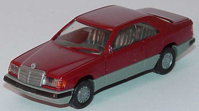 Foto 1:87 Mercedes-Benz 300CE (C124) Facelift dunkelweinrot/grau (Bastelware) (Bastelware) herpa 2064