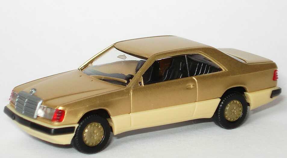 Foto 1:87 Mercedes-Benz 300CE (C124) Facelift gold-met., Felgen gold herpa 166096/87