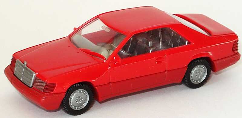 Foto 1:87 Mercedes-Benz 300CE (C124) rot Wiking 143