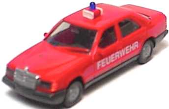 Foto 1:87 Mercedes-Benz 300E (W124) Feuerwehr (bemalt) herpa