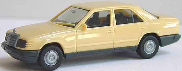 Foto 1:87 Mercedes-Benz 300E (W124) sandgelb herpa 2049