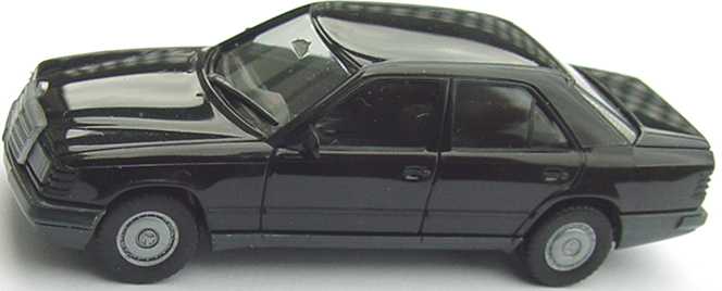 Foto 1:87 Mercedes-Benz 300E (W124) schwarz herpa 2049