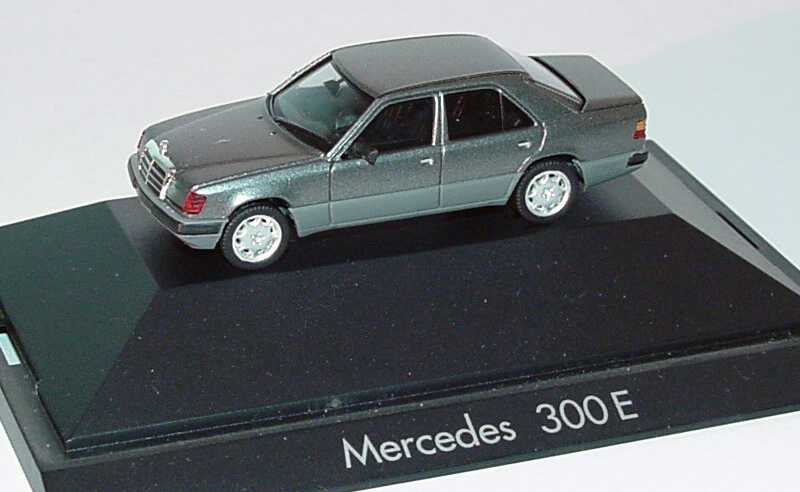 Herpa MB Mercedes Benz E Klasse 300 E W124 grau metallic Private Edition 1:87 H0 