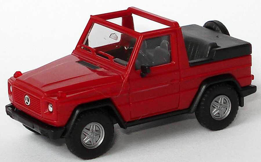 Foto 1:87 Mercedes-Benz 300GE Cabrio dunkelrot herpa 2084