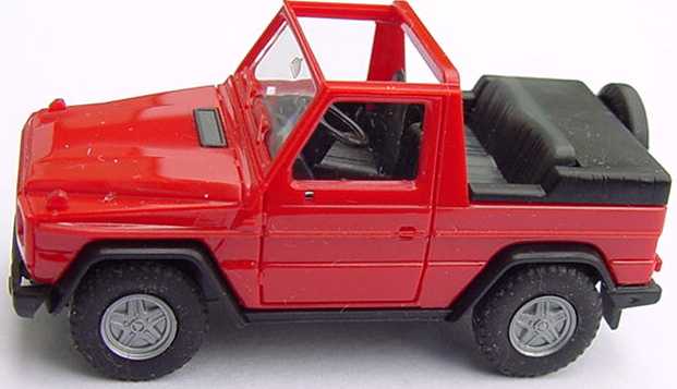 Foto 1:87 Mercedes-Benz 300GE Cabrio rot herpa 2084