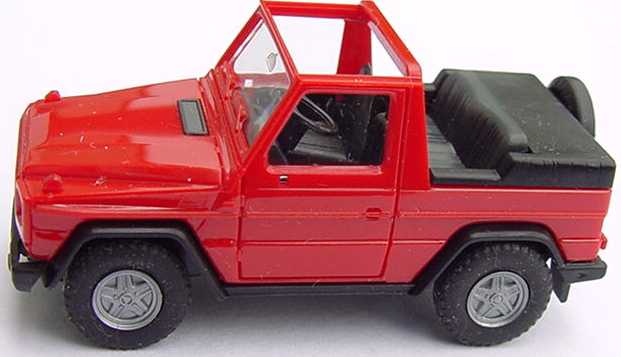 Foto 1:87 Mercedes-Benz 300GE Cabrio rot herpa 2084