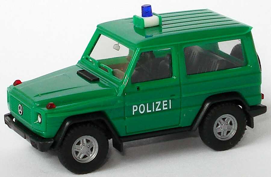 Foto 1:87 Mercedes-Benz 300GE Polizei grün herpa 042918
