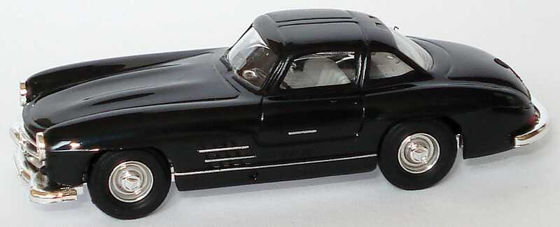 Foto 1:87 Mercedes-Benz 300SL Gullwing ´54 schwarz Busch 40800