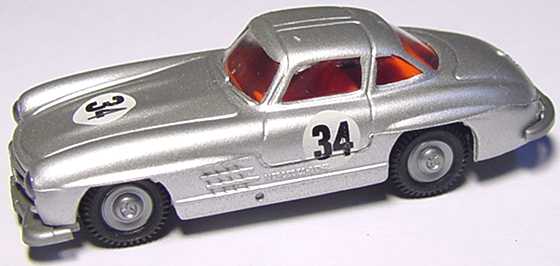 Foto 1:87 Mercedes-Benz 300SL Gullwing ´54 silber-met. Nr.34 Praliné