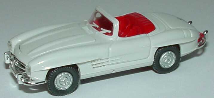 Foto 1:87 Mercedes-Benz 300SL Roadster hellgrau Wiking 83401