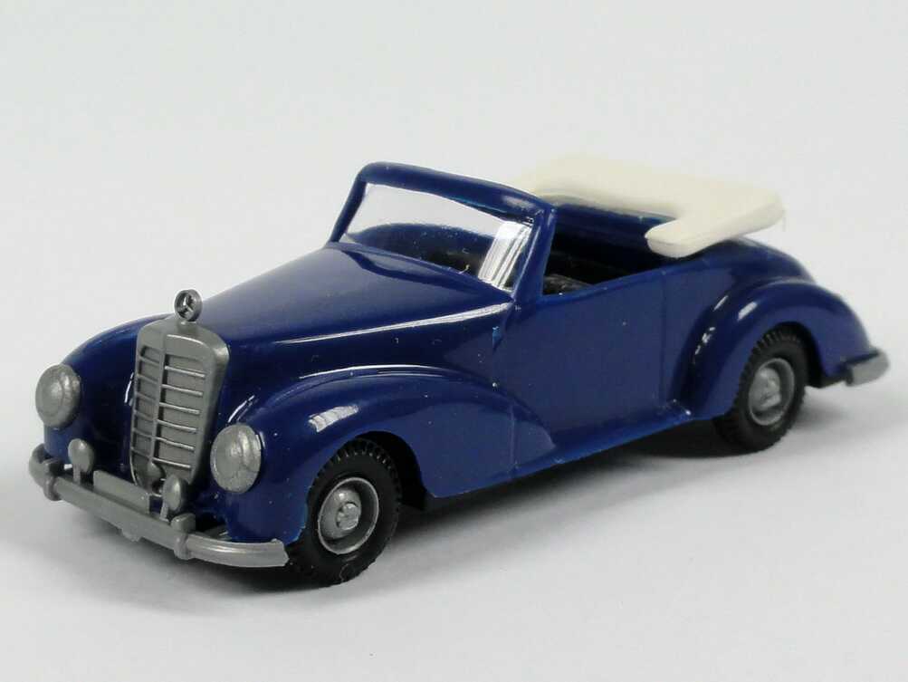 Foto 1:87 Mercedes-Benz 300S Cabrio dunkelblau Praliné