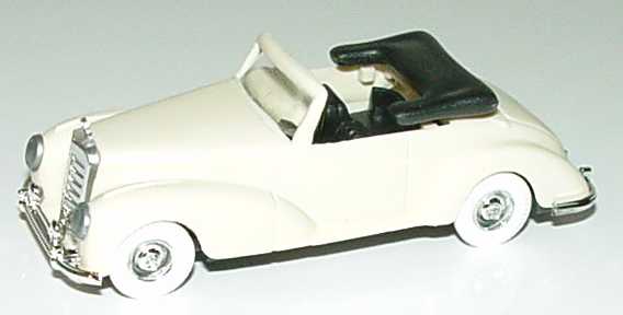 Foto 1:87 Mercedes-Benz 300S Cabrio offen de Luxe cremeweiß Praliné 4202