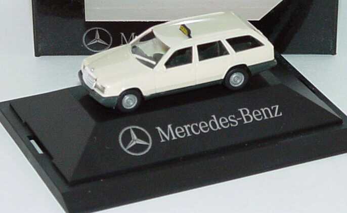 Foto 1:87 Mercedes-Benz 300TE (S124) Taxi Werbemodell herpa