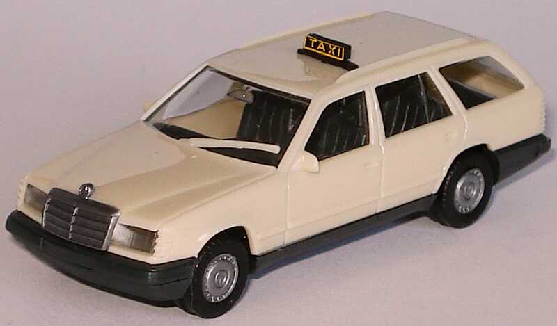 Foto 1:87 Mercedes-Benz 300TE (S124) Taxi herpa