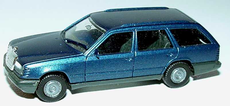 Foto 1:87 Mercedes-Benz 300TE (S124) blau-met. herpa 3053