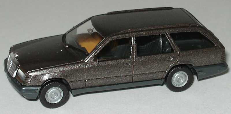 Foto 1:87 Mercedes-Benz 300TE (S124) dunkelgraubraun-met. herpa 3053