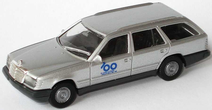 Foto 1:87 Mercedes-Benz 300TE (S124) silber-met. 100 Jahre Automobil herpa 3053