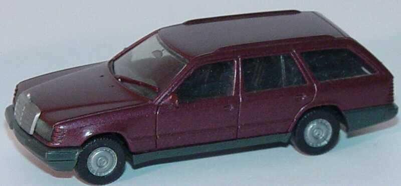 Foto 1:87 Mercedes-Benz 300TE (S124) weinrot-met. (Bastelware) (Bastelware) herpa 3053