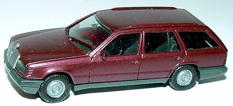 Foto 1:87 Mercedes-Benz 300TE (S124) weinrot-met. herpa 3053