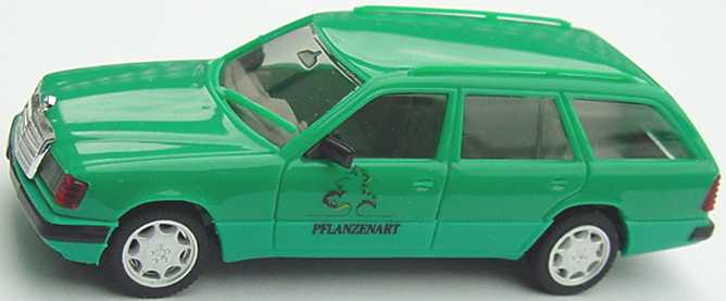 Foto 1:87 Mercedes-Benz 300TE (S124) Facelift grün Pflanzenart (ohne Box) herpa