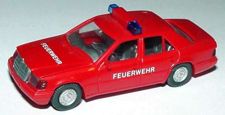 Foto 1:87 Mercedes-Benz 320E (W124) Facelift Feuerwehr Wiking