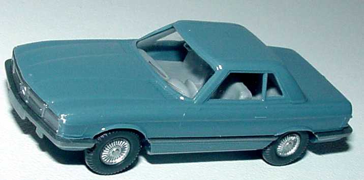 Foto 1:87 Mercedes-Benz 350SL (R107) blaugrau Wiking