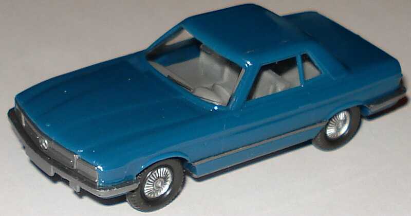 Foto 1:87 Mercedes-Benz 350SL (R107) capriblau Wiking