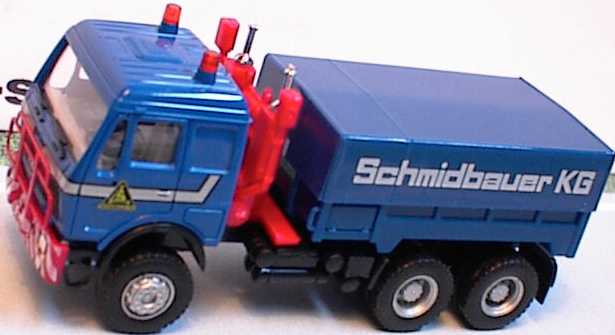 Foto 1:87 Mercedes-Benz 3a SchwerlastZgm Schmidbauer KG herpa 141727