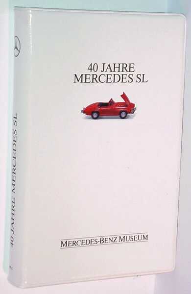 Foto 1:87 Mercedes-Benz 40 Jahre Mercedes SL (5x SL rot in Videohülle) Werbemodell Wiking 99552