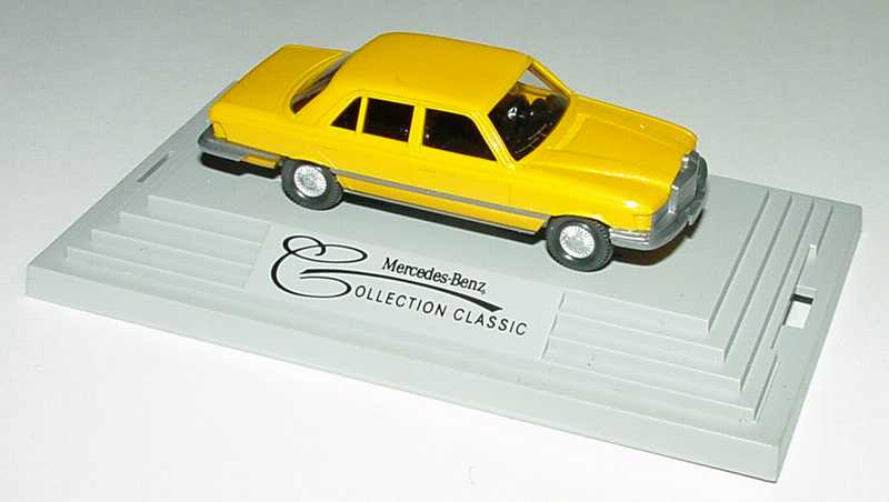 Foto 1:87 Mercedes-Benz 450SE (W116) orangegelb Werbemodell Wiking