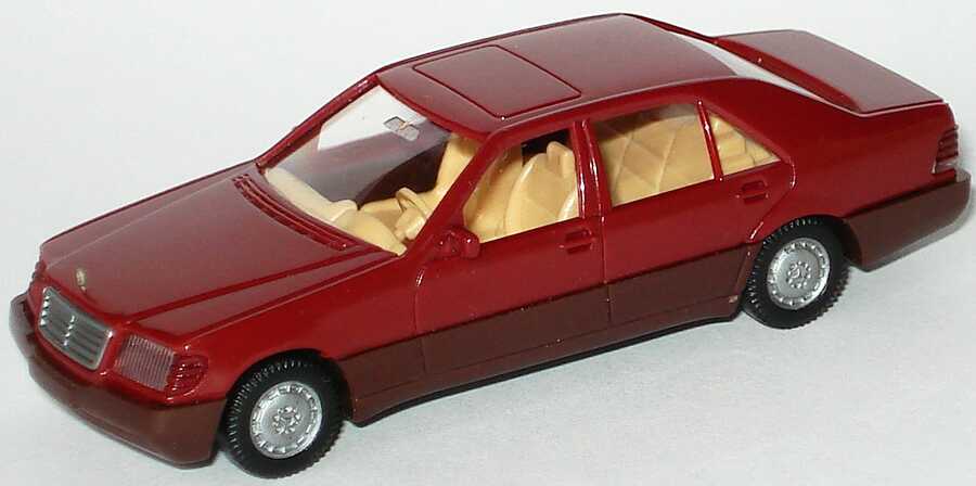 Foto 1:87 Mercedes-Benz 500SEL (W140) braun Wiking B66008223