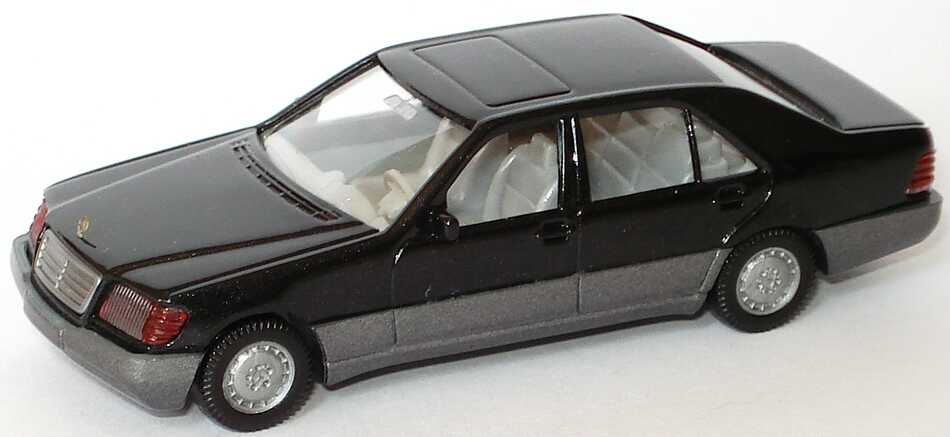 Foto 1:87 Mercedes-Benz 500SEL (W140) schwarz-met. Wiking