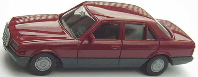 Foto 1:87 Mercedes-Benz 500SE (W126 Facelift) barolorot herpa 2056