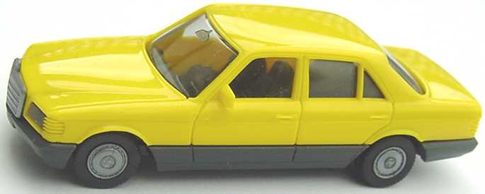 Foto 1:87 Mercedes-Benz 500SE (W126 Facelift) gelb herpa 2056